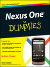Nexus One For Dummies (eBook)